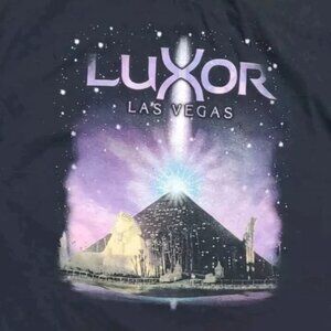 Luxor Casino Vintage Las Vegas Shirt Sz XL Pyramid